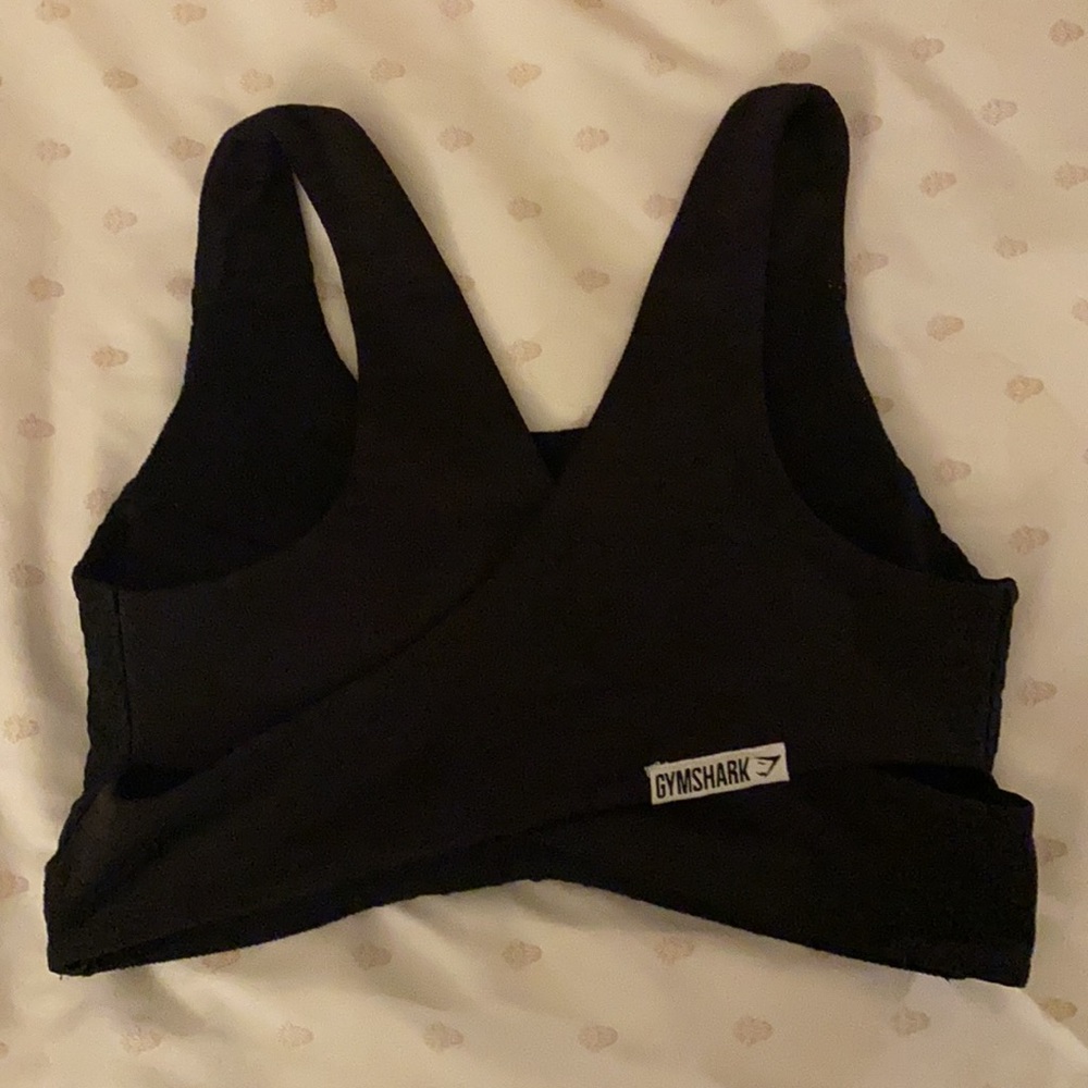 Black GYMSHARK Lounge Bra